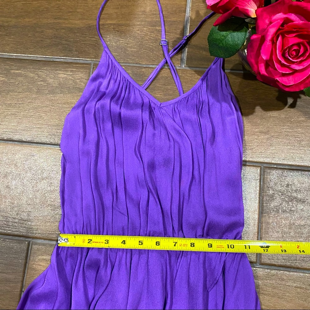 Guess Lavender High/Low Ruffle Dress (size XS)πΉ - Picture 10 of 11